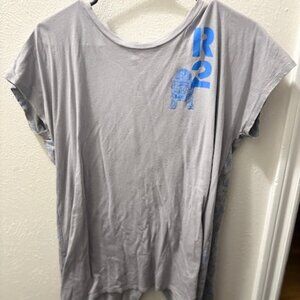 Disney Parks Star Wars Galaxy's Edge R2-D2 Droid Depot T-shirt Women’s L